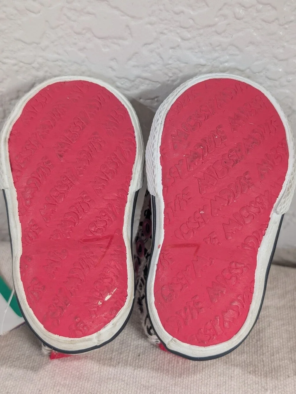 NWT Vintage Disney 1990's Mickey's Stuff for Kids shoes sneakers toddler size 1